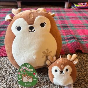 8” Dawn & Clip Mallows & minis Squishmallow duo